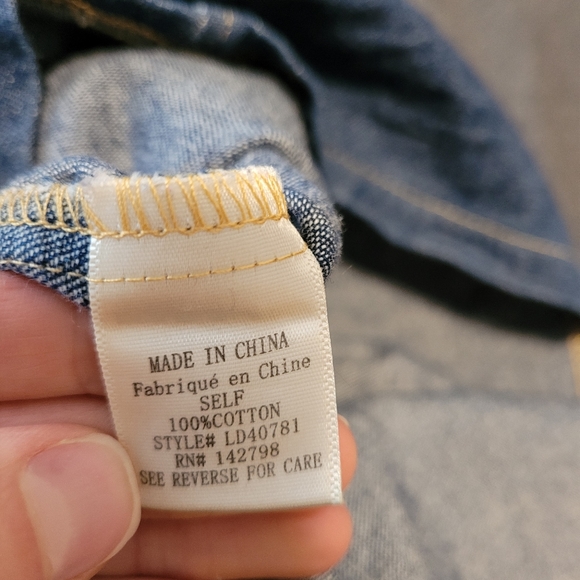 Bundle for 5$ - Blue dress ("jeans" like) - Picture 7 of 8